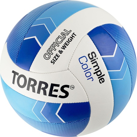 Купить Мяч волейбольный Torres Simple Color любительский р.5 в Темрюке 
